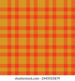 Plaid check pattern. Seamless fabric texture. Tartan textile print.