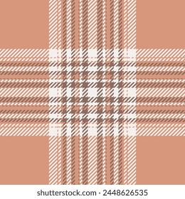 Plaid check pattern. Seamless fabric texture. Tartan textile print.