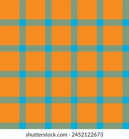 Plaid check pattern. Seamless fabric texture. Tartan textile print.