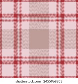 Plaid check pattern. Seamless fabric texture. Tartan textile print.
