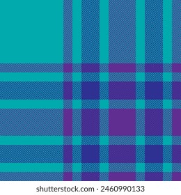 Plaid check pattern. Seamless fabric texture. Tartan textile print.
