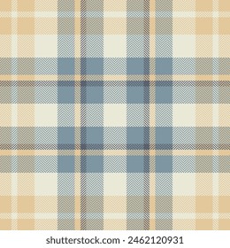 Plaid check pattern. Seamless fabric texture. Tartan textile print.
