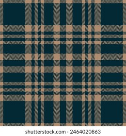 Plaid check pattern. Seamless fabric texture. Tartan textile print.