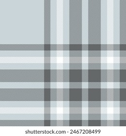 Plaid check pattern. Seamless fabric texture. Tartan textile print.