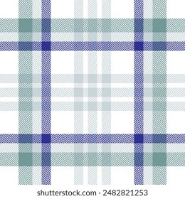 Plaid check pattern. Seamless fabric texture. Tartan textile print.