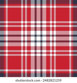 Plaid-Prüfmuster. Nahtlose Textur. Tartan Textildruck.