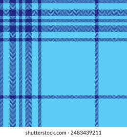 Plaid check pattern. Seamless fabric texture. Tartan textile print.