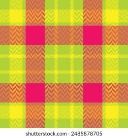 Plaid-Prüfmuster. Nahtlose Textur. Tartan Textildruck.