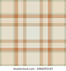 Plaid check pattern. Seamless fabric texture. Tartan textile print.