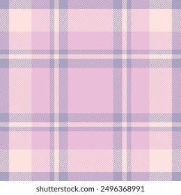 Plaid check pattern. Seamless fabric texture. Tartan textile print.