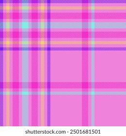 Plaid check pattern. Seamless fabric texture. Tartan textile print.