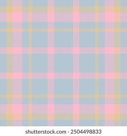 Plaid-Scheckmuster. Nahtlose Textur. Tartan Stoffdruck.