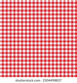 Plaid check pattern. Seamless fabric texture. Tartan textile print.