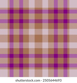 Plaid check pattern. Seamless fabric texture. Tartan textile print.
