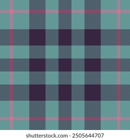 Plaid-Scheckmuster. Nahtlose Textur. Tartan Stoffdruck.