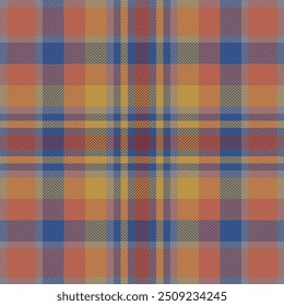 Padrão de verificação reproduzido. Textura de tecido sem costura. Impressão têxtil de tartan.