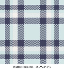 Plaid check pattern. Seamless fabric texture. Tartan textile print.