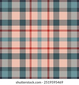 Padrão de verificação reproduzido. Textura de tecido sem costura. Impressão têxtil de tartan.
