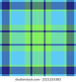 Plaid check pattern. Seamless fabric texture. Tartan textile print.