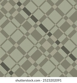 Plaid Check Pattern. Seamless Fabric Texture Print. Can Be Mounted on a Weaving Holster