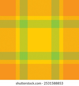Plaid check pattern. Seamless fabric texture. Tartan textile print.