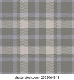 Plaid check pattern. Seamless fabric texture. Tartan textile print.