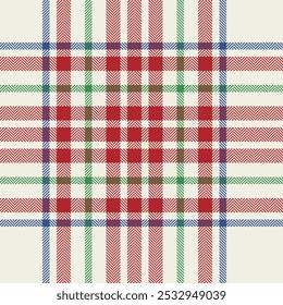 Padrão de verificação reproduzido. Textura de tecido sem costura. Impressão têxtil de tartan.