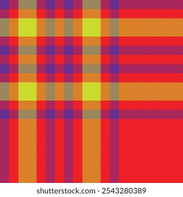 Padrão de verificação reproduzido. Textura de tecido sem costura. Impressão têxtil de tartan.