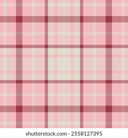 Plaid check pattern. Seamless fabric texture. Tartan textile print.