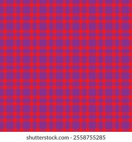 Plaid check pattern. Seamless fabric texture. Tartan textile print.
