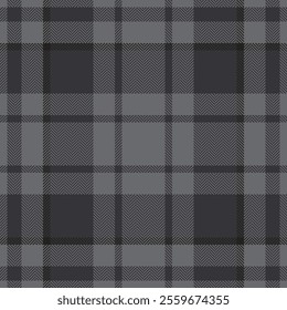 Plaid check pattern. Seamless fabric texture. Tartan textile print.