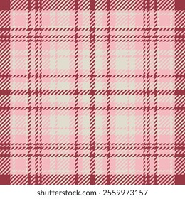 Plaid check pattern. Seamless fabric texture. Tartan textile print.