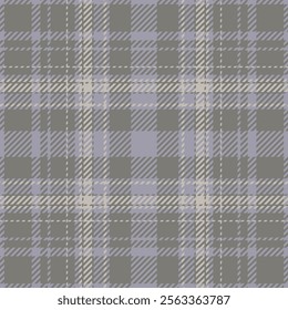 Plaid check pattern. Seamless fabric texture. Tartan textile print.