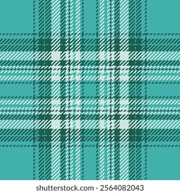 Plaid check pattern. Seamless fabric texture. Tartan textile print.