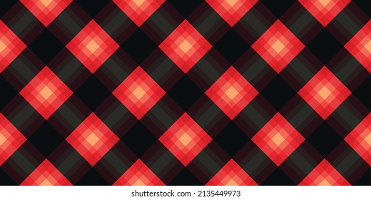 Plaid Check Pattern Seamless. A Scottish design that consists of crossing bands of varying widths. Design for carpet, wallpaper, clothing, wrapping, fabric, cover, textile 