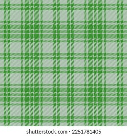 Geplanter Scheck nahtlos. Muster-Tartan-Textilien. Textur, Vektorhintergrund in Pastellfarben und Grün.