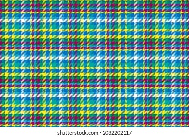 Plaid Checkered Fabric Pattern backgrond.EPS 10 Vector high solution illustration background.