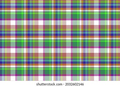 Plaid Checkered Fabric Pattern backgrond.EPS 10 Vector high solution illustration background.