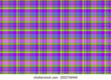 Plaid Checkered Fabric Pattern backgrond.EPS 10 Vector high solution illustration background.
