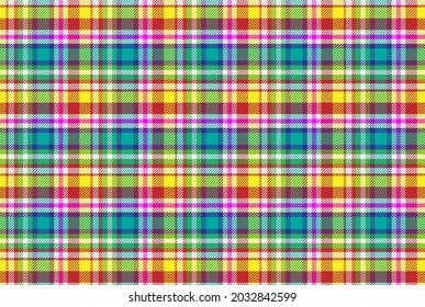 Plaid Checkered Fabric Pattern backgrond.EPS 10 Vector high solution illustration background.