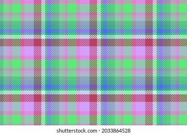 Plaid Checkered Fabric Pattern backgrond.EPS 10 Vector high solution illustration background.