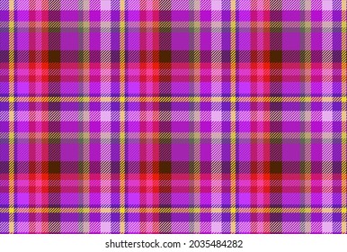 Plaid Checkered Fabric Pattern backgrond.EPS 10 Vector high solution illustration background.