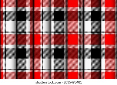Plaid Checkered Fabric Pattern backgrond.EPS 10 Vector high solution illustration background.