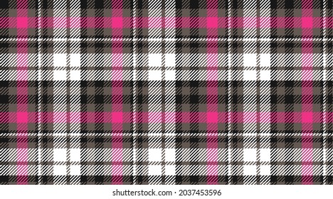 Plaid Checkered Fabric Pattern backgrond.EPS 10 Vector high solution illustration background.