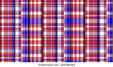 Plaid Checkered Fabric Pattern backgrond.EPS 10 Vector high solution illustration background.