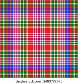 Plaid Checkered Fabric Pattern backgrond.EPS 10 Vector high solution illustration background.
