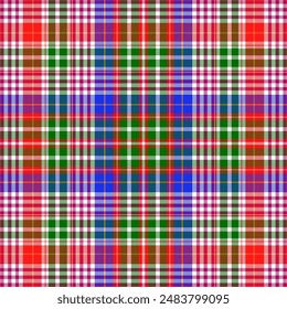Plaid Checkered Fabric Pattern backgrond.EPS 10 Vector high solution illustration background.