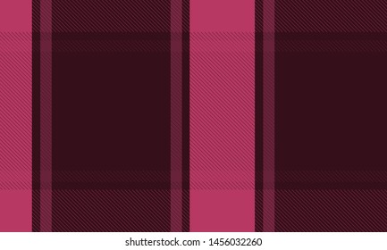 Plaid Checkered Fabric Pattern. Background Vector