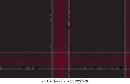 Plaid Checkered Fabric Pattern. Background Vector