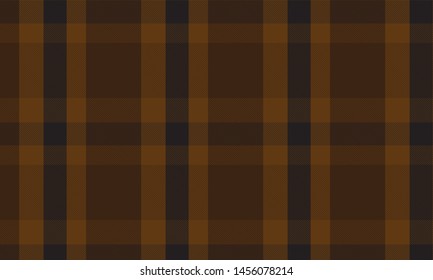 Plaid Checkered Fabric Pattern. Background Vector